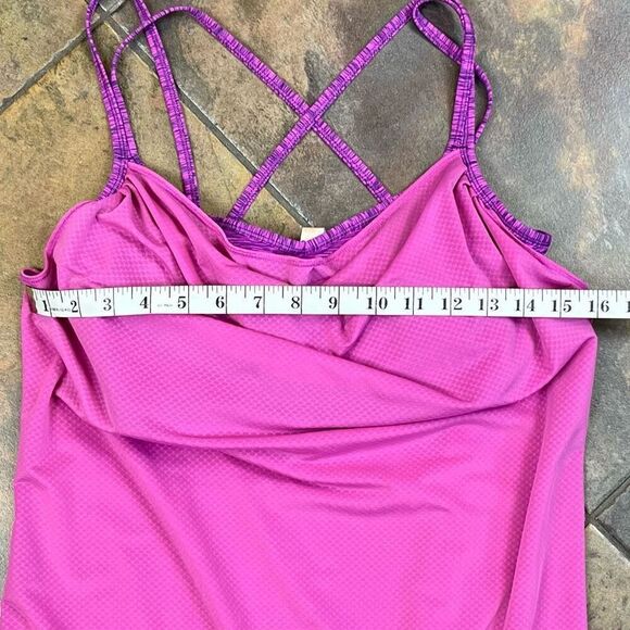 Lucy Feel The Beat Strappy Singlet Tank Top Medium - Picture 3 of 8